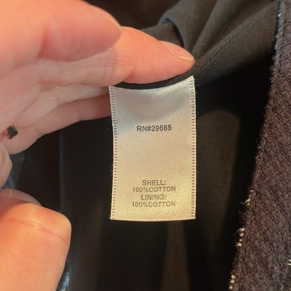 Pendleton 100% cotton all over geometric work career professional blazer size 16 - Picture 8 of 13